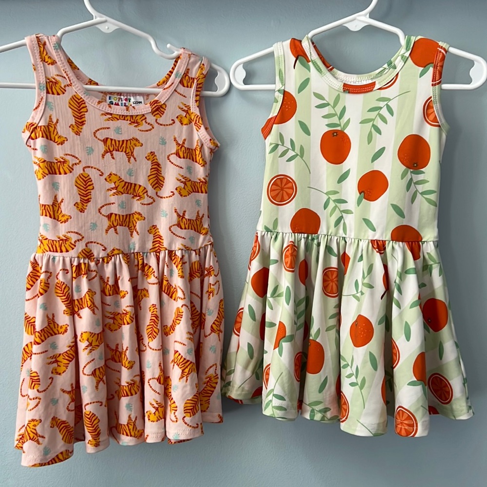 Dot Dot Smile 12/24 month Dresses!